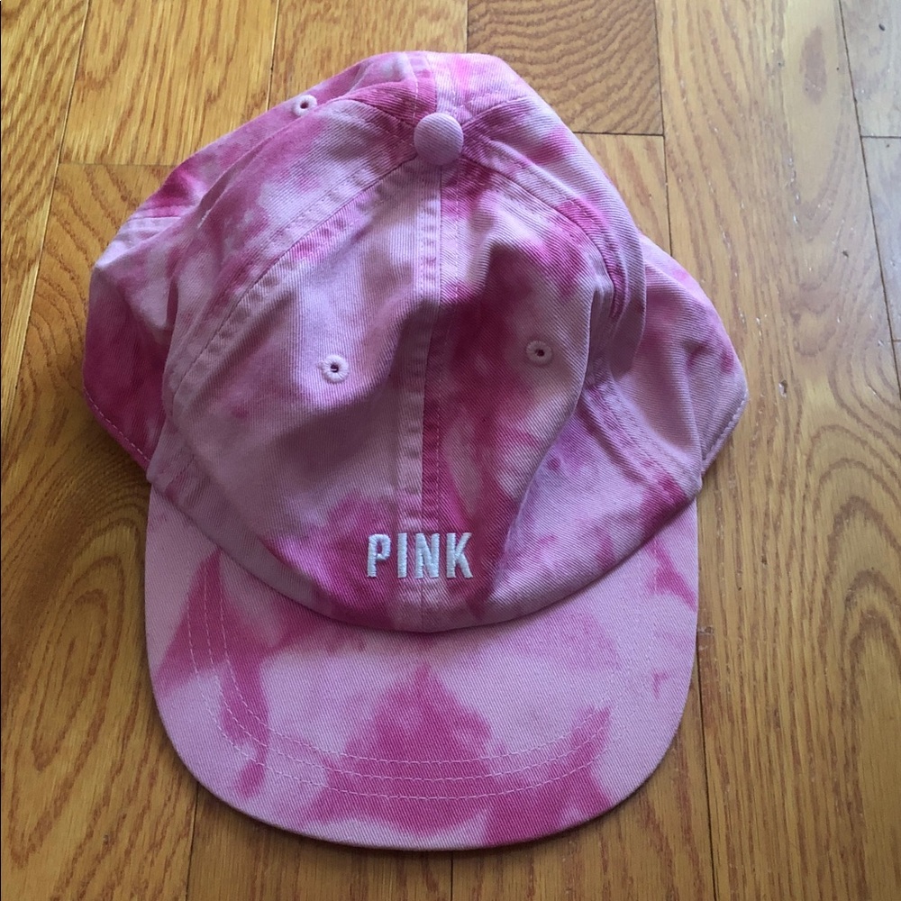 $5 for $25 Victoria's Secret PINK Pink Tie-Dye Cap NWT